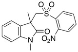 1,3-二甲基-3-(((2-硝基苯基)磺酰基)甲基)吲哚啉-2-酮/1,3-Dimethyl-3-(((2-nitrophenyl)sulfonyl)methyl)indolin-2-one/ 19