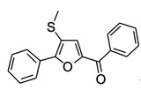 2-苯基-5-苯甲酰基-3-甲硫基呋喃/(4-(methylthio)-5-phenylfuran-2-yl)(phenyl)methanone/ 1859128-85-0/化学当当/易物当当