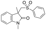 1,3-二甲基-3-((苯磺酰基)甲基)吲哚啉-2-酮/1,3-Dimethyl-3-((phenylsulfonyl)methyl)indolin-2-one/ 1446402-72-7/化学当当/