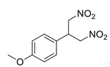 2-(4-甲氧苯基)-1,3-二硝基丙烷/1-(1,3-dinitropropan-2-yl)-4-methoxybenzene/ 117538-86-0/化学当当/易物当当