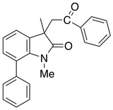 1,3-二甲基-3-(2-氧代-2-苯甲基)-7-苯基吲哚啉-2-酮/1,3-Dimethyl-3-(2-oxo-2-phenylethyl)-7-phenylindolin-2-one/118206