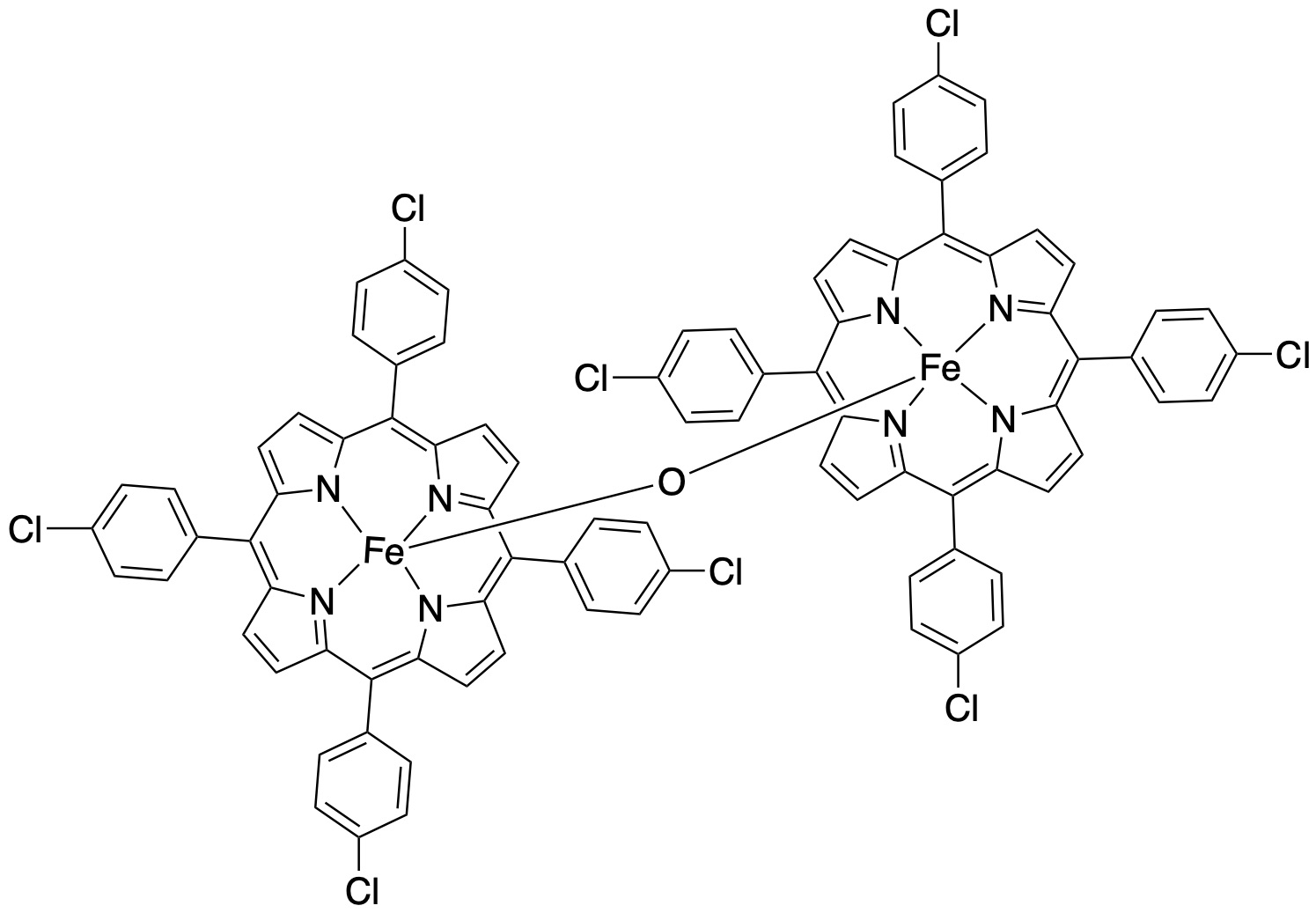 mu-Oxo-bis[tetra(4-chlorophenyl)porphinatoiron]/37191-15-4/$485/10g
